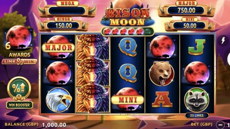 Kejar Keberuntungan Besar di Alam Liar Bison Moon