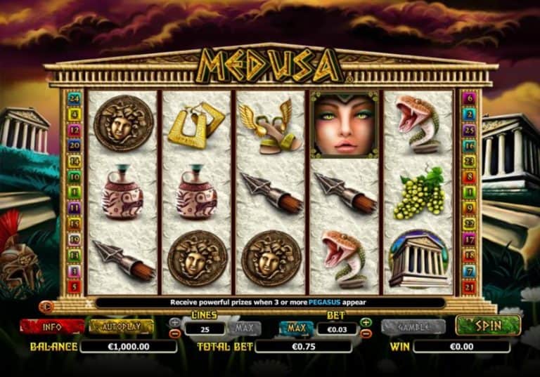 Medusa Menantang Kutukan Dewa Keberanian Keberuntungan