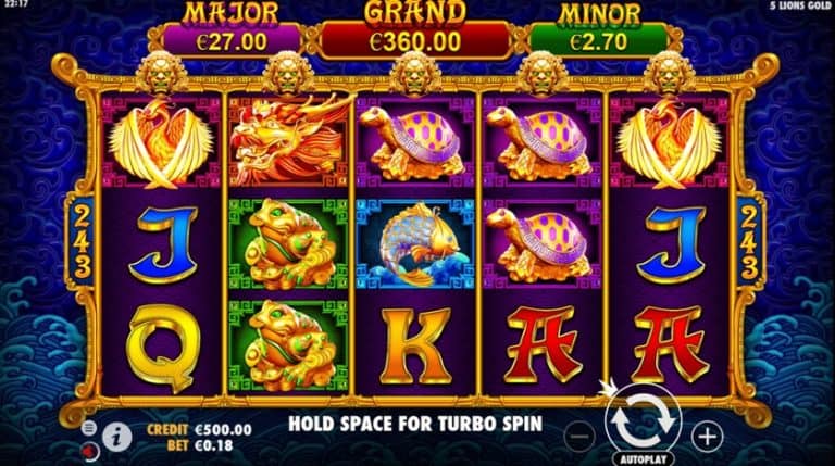 Simbol Main Gampang Dapat Cuan 5 Lions Gold Bikin Nagih