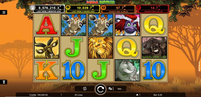 Rahasia Jackpot Legendaris Mega Moolah di OLE777