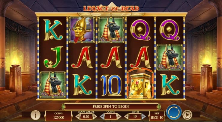 Misteri Piramida dan Harta Terpendam Legacy of Dead OLE777