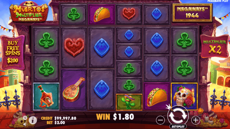 Kemeriahan dan Kemenangan Besar Muertos Multiplier Megaways