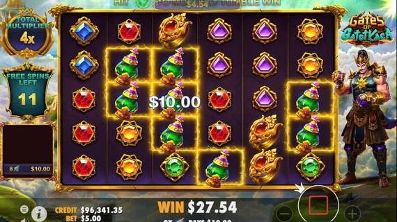 Aksi Sang Ksatria Petir yang Megah Dalam Gates of GatotKaca