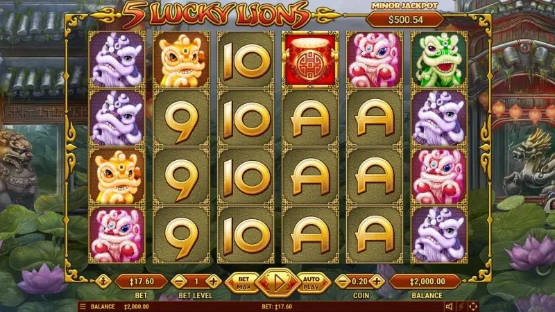 Rahasia Seru 5 Lucky Lions Game Favorit Pemburu Jackpot